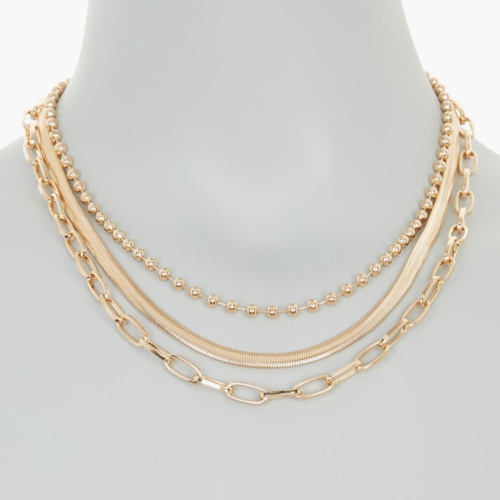 Nordstrom Gold Multi-Layer Necklace